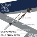 GAS POWERED POLE CHAIN SAWS ,TWO-STROKE 0.8 KW QT-PCS340-8